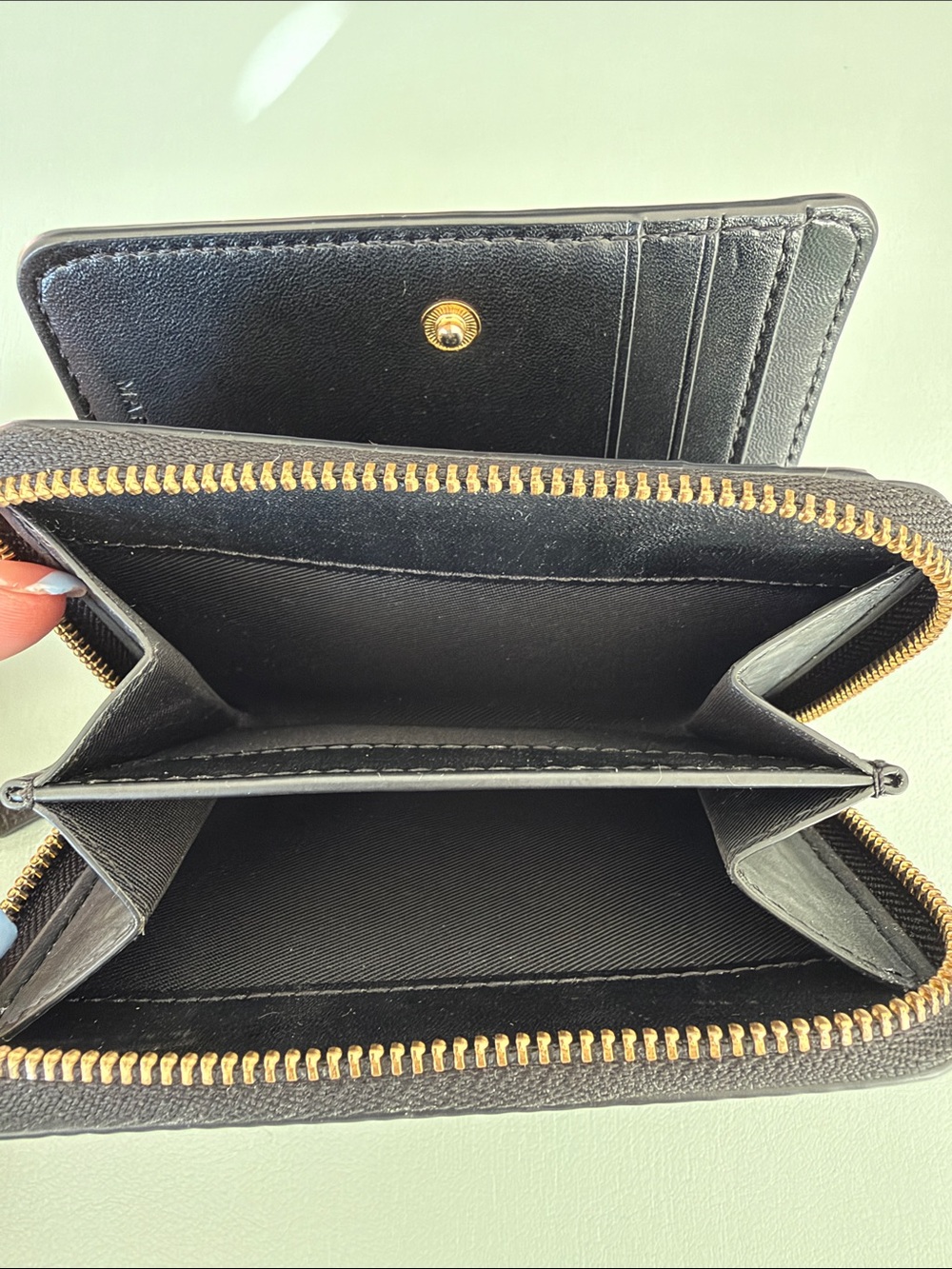 Marc Jacobs Women's Leather The Mini Compact Wallet - Picture 5 of 5